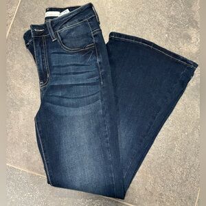 KanCan Deep Indigo Flare Jeans
